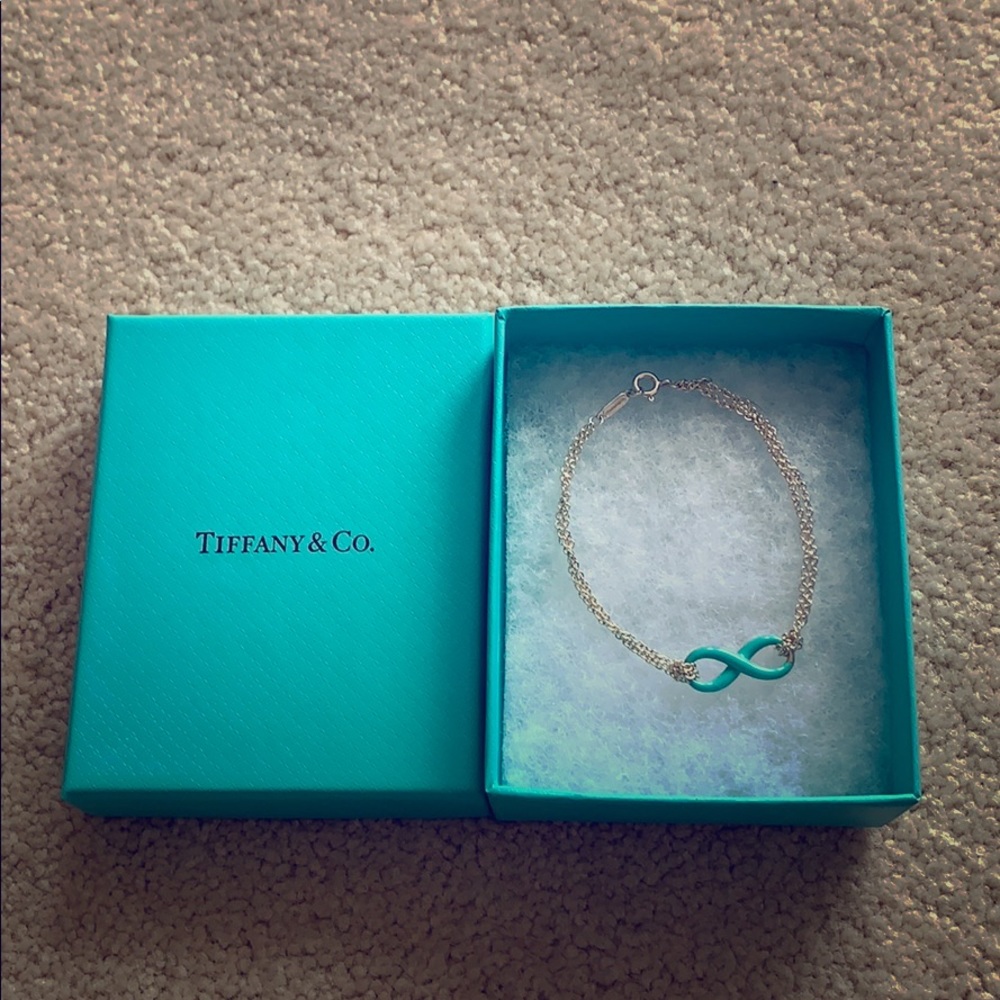Tiffany & Co. Sterling silver infinity bracelet